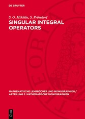 Singular Integral Operators