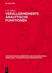 Verallgemeinerte analytische Funktionen