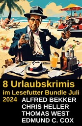 8 Urlaubskrimis im Lesefutter Bundle Juli 2024