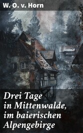 Drei Tage in Mittenwalde, im baierischen Alpengebirge