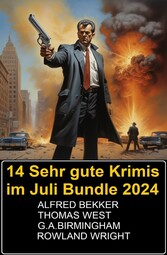 14 Sehr gute Krimis im Juli Bundle 2024