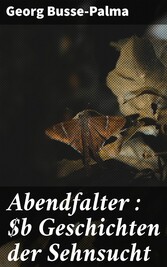 Abendfalter : Geschichten der Sehnsucht