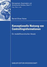 Konzeptionelle Nutzung von Controllinginformationen