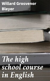 The high school course in English