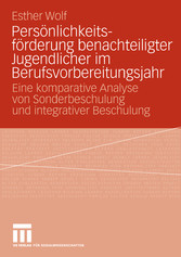 Persönlichkeitsförderung benachteiligter Jugendlicher im Berufsvorbereitungsjahr