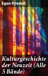 Kulturgeschichte der Neuzeit (Alle 5 Bände)