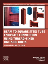 Beam to Square Steel Tube Endplate Connection Using Thread-Fixed One-Side Bolts