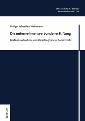 Die unternehmensverbundene Stiftung