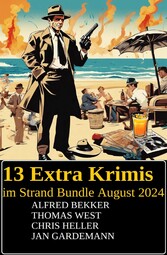 13 Extra Krimis im Strand Bundle August 2024