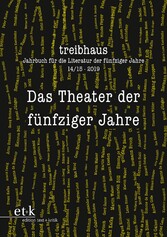 Das Theater der fünfziger Jahre