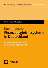 Kommunale Finanzausgleichssysteme in Deutschland