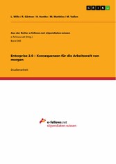 Enterprise 2.0 - Konsequenzen für die Arbeitswelt von morgen