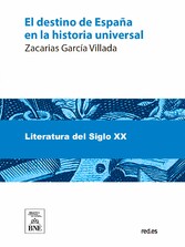 El destino de España en la historia universal