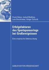 Erfolgsfaktoren des Sportsponsorings bei Großereignissen