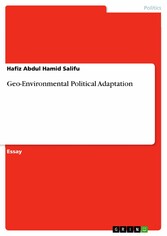 Geo-Environmental Political Adaptation