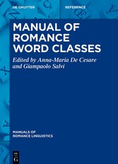 Manual of Romance Word Classes