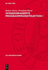 Wissensbasierte Programmkonstruktion I