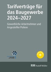 Tarifverträge für das Baugewerbe 2024-2027 - E-Book