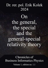 On the general, the special and the general-special relativity theory