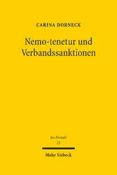 Nemo-tenetur und Verbandssanktionen