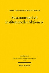 Zusammenarbeit institutioneller Aktionäre