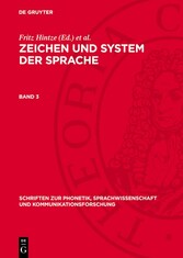 Zeichen und System der Sprache. Band 3