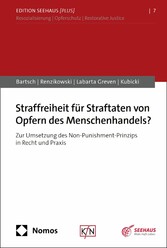 Straffreiheit für Straftaten von Opfern des Menschenhandels?