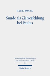 Sünde als Zielverfehlung bei Paulus