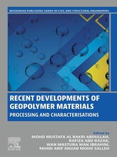 Recent Developments of Geopolymer Materials