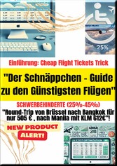 'Der Schnäppchen -Guide zu den Günstigsten Flügen' Schwerbehinderte (25%-45%)