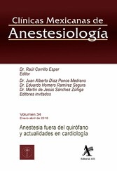 Anestesia fuera del quirófano y actualidades en cardiología