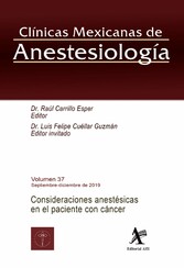 Consideraciones anestésicas en el paciente con cáncer