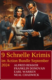 9 Schnelle Krimis im Action Bundle September 2024