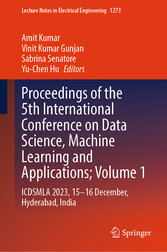 Proceedings of the 5th International Conference on Data Science, Machine Learning and Applications; Volume 1