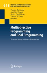 Multiobjective Programming and Goal Programming