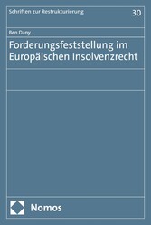 Forderungsfeststellung im Europäischen Insolvenzrecht