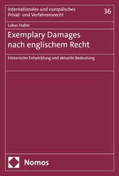 Exemplary Damages nach englischem Recht