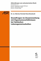 Eigentumsverhältnisse bei faktischen Lebensgemeinschaften