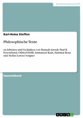 Philosophische Texte