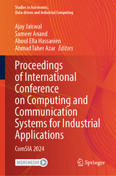 Proceedings of International Conference on Computing and Communication Systems for Industrial Applications