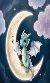 Der kleine Drache und der Mond