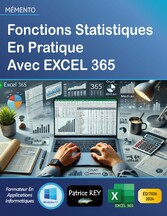 Fonctions statistiques en pratique avec EXCEL 365