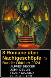 8 Romane über Nachtgeschöpfe im Bundle Oktober 2024