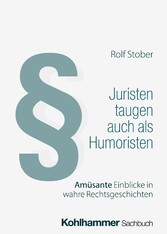 Juristen taugen auch als Humoristen