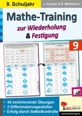 Mathe-Training zur Wiederholung und Festigung / Klasse 9