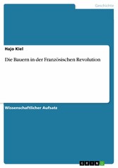 Die Bauern in der Französischen Revolution