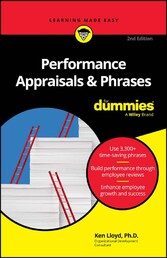 Performance Appraisals & Phrases For Dummies