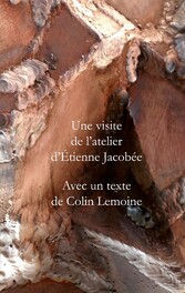 Une visite de l&apos;atelier d&apos;Etienne Jacobée - Avec un texte de Colin Lemoine