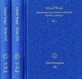 Erhard Weigel: Werke VIII,1-2: Astronomiae Pars Sphaerica Methodo Euclidea conscripta