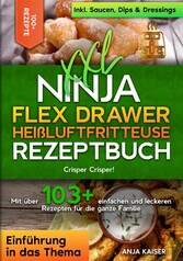 XXL Ninja Flex Drawer Heißluftfritteuse Rezeptbuch